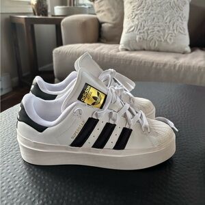 Adidas Superstar Platforms (fit like a 7)